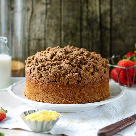 Polenta Coffe Cake