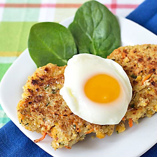 Healthy Quinoa Chickpea Patties