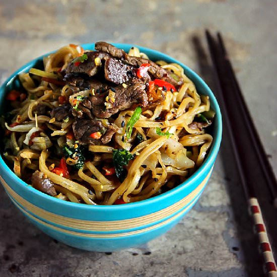 Beef Yakisoba