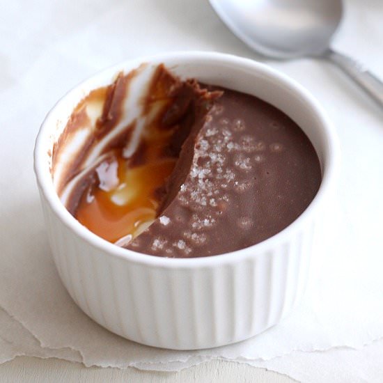 Salted Chocolate Pots