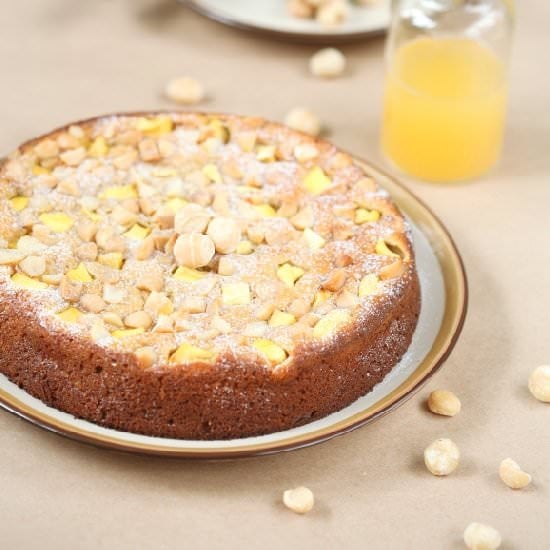 Mango Macadamia Cake