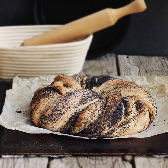 Poppy Seed Twist Bread