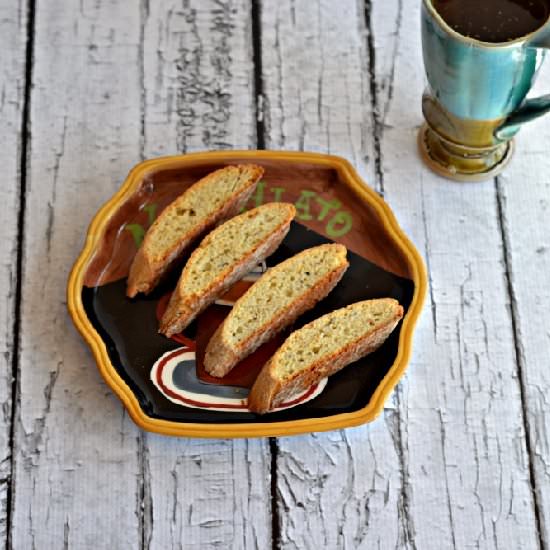 Tea Scented Breakfast Biscotti