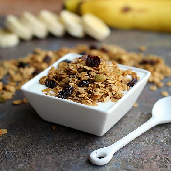 Healthy Breakfast Granola