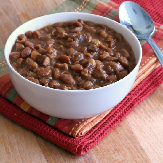 Maple Spice Boston Baked Beans