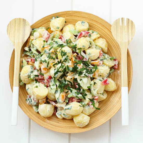 Potato Salad with Tofu Mayo