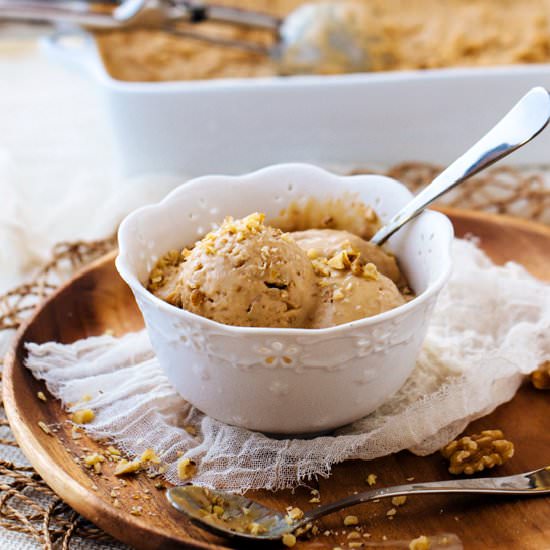 Biscoff Walnut Ice Cream