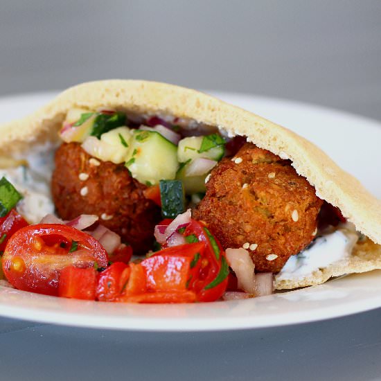 Homemade Falafel