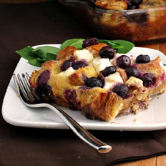 Blueberry Baked French Toast