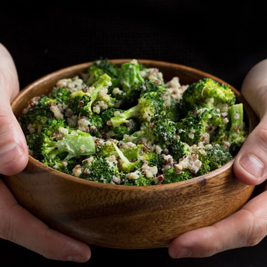 Creamy Broccoli & Quinoa Salad