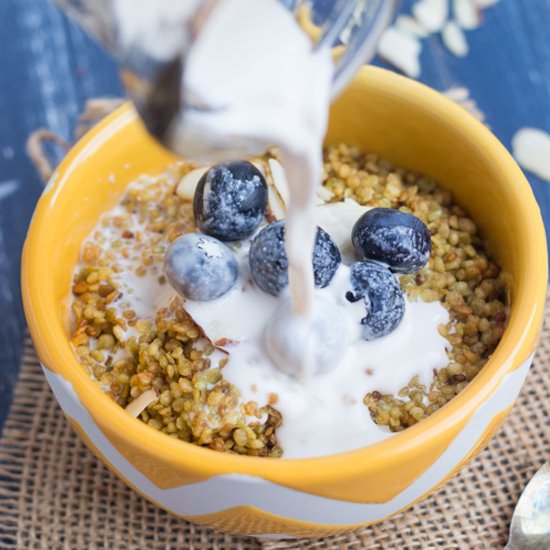 Crispy Honey Quinoa Cereal