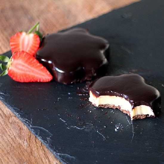 Banana Ganache Tartlets