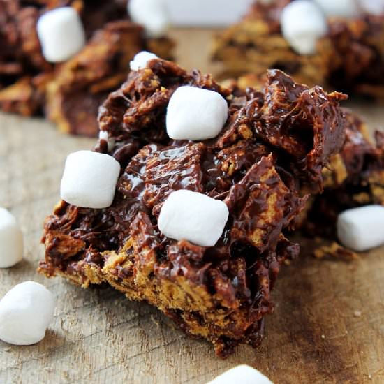 The BEST Small Batch S’mores Bars