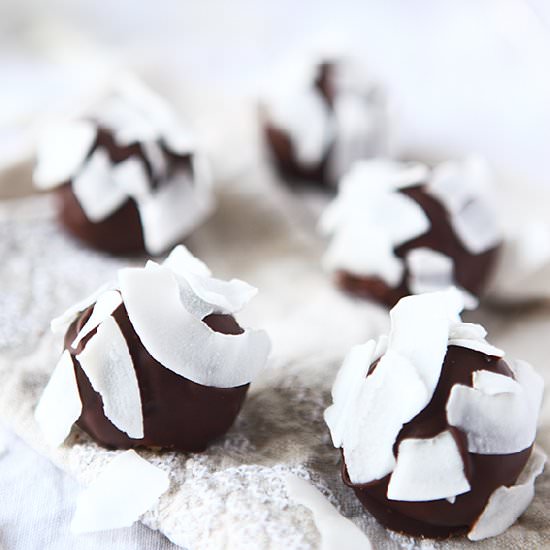 Peanut Butter Coconut Truffles