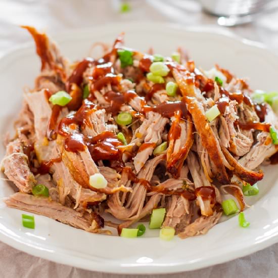 Crockpot Parmesan Honey Pork Roast