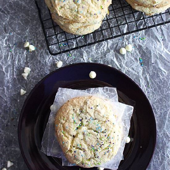 Birthday Cake Cookies