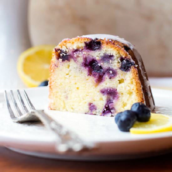 Blueberry Lemon Bundt Cake