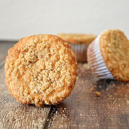 Butter Crumb Coffee Cake Muffins