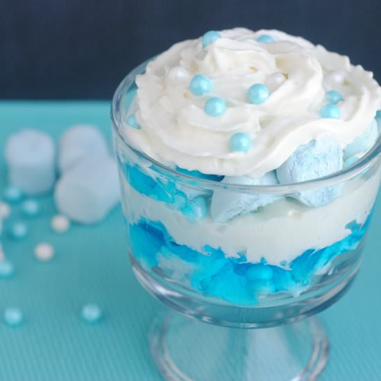 Blue Jello Dessert Trifle