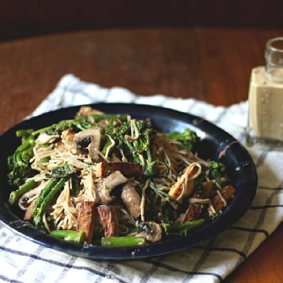 Vegetable Soba Noodle Bowl