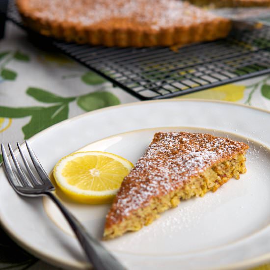 Flourless Almond Lemon Torte