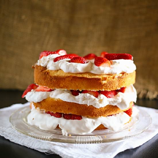 Layered Strawberry Shortcake