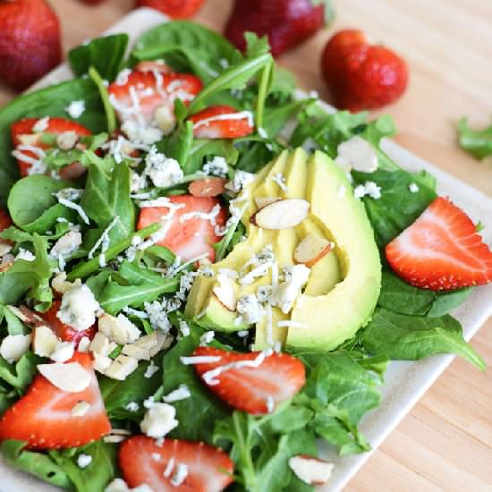 Strawberry Arugula Salad
