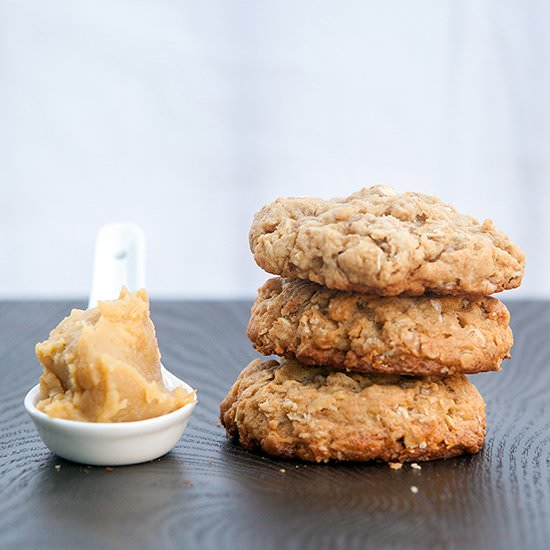 Miso-Oatmeal Cookies