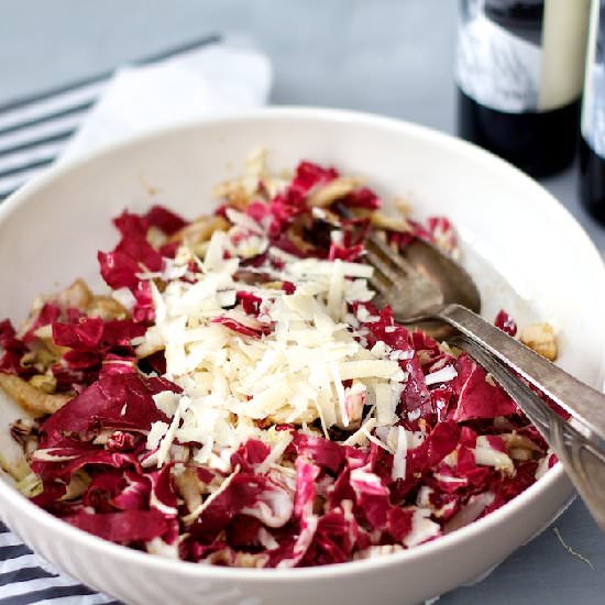 Radicchio Salad with Manchego