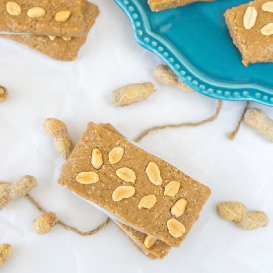 No-Bake Peanut Butter Protein Bars