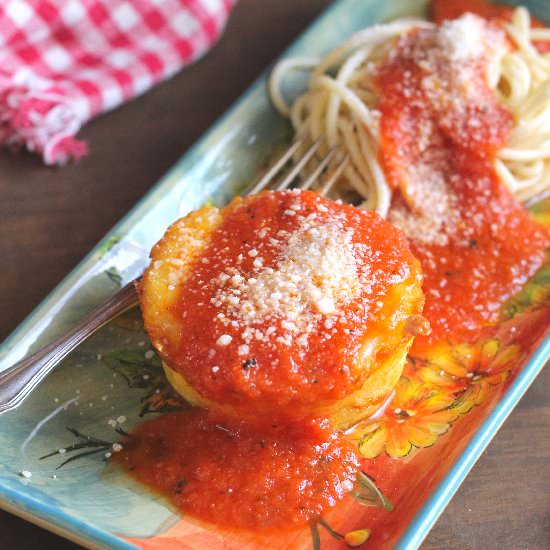 Eggplant Parmigiana: Muffin Meal