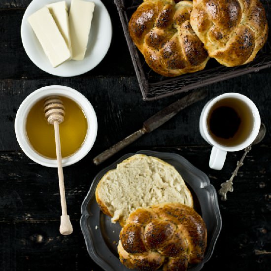 Braided Buttery Scones