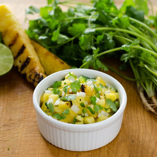 Grilled Pineapple Salsa