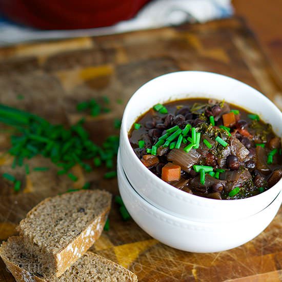 Black Bean Soup – Vegan