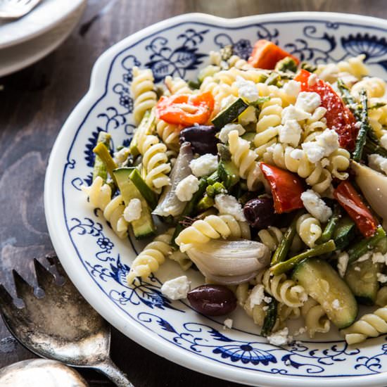 Rotini with Roasted Vegetables