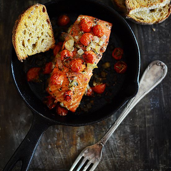 Healthy Baked Salmon