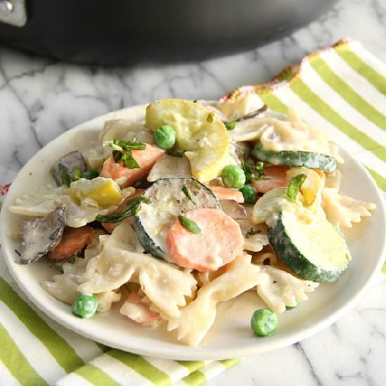 Low-Fat Pasta Primavera