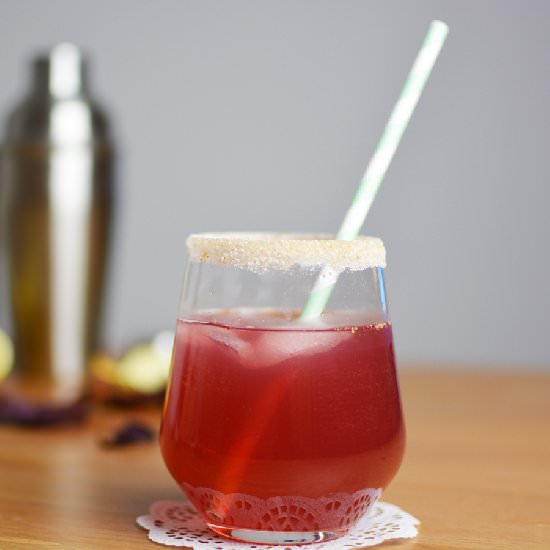 Rose cocktail