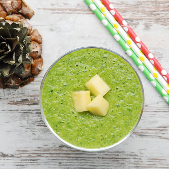 Pineapple and Spinach Smoothie