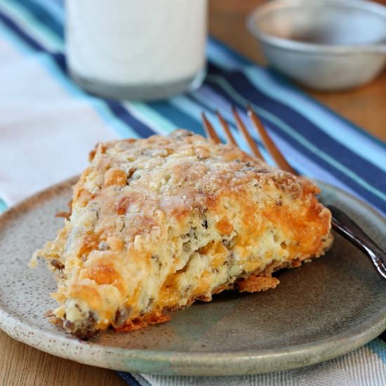 Sausage Cheese Scones
