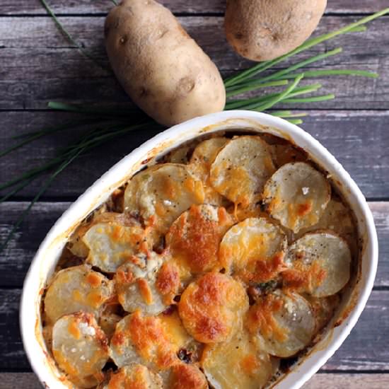 Loaded Scalloped Potatoes