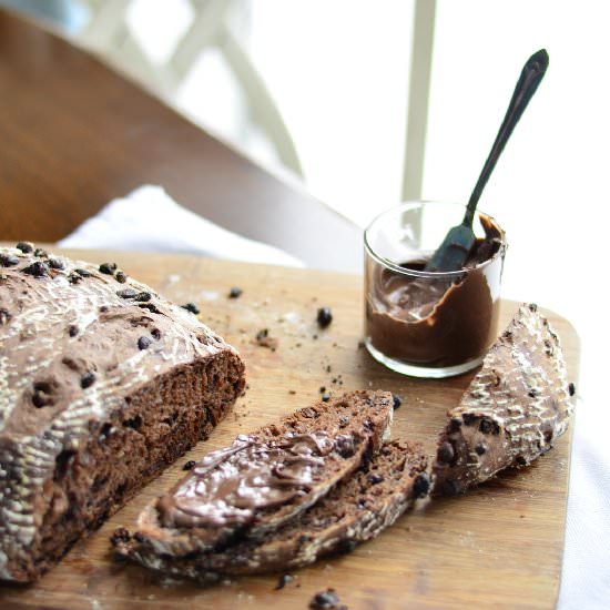 Chocolate and Currant Bread