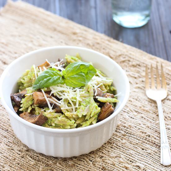 Pea Pesto Orzo
