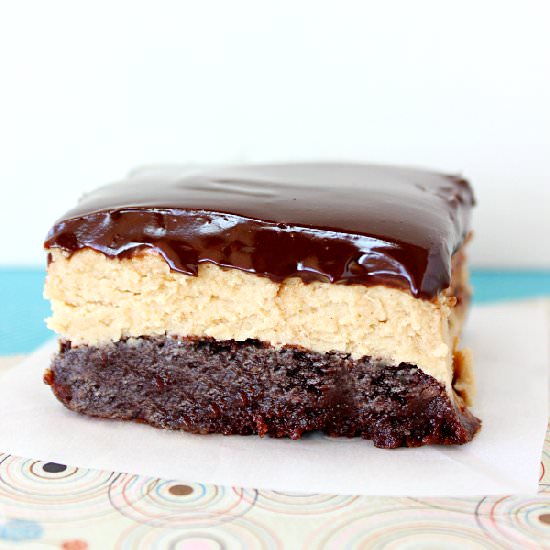Peanut Butter Fudge Brownies