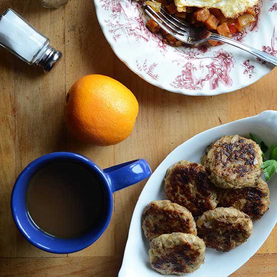 Apple-Onion Chicken Sausage