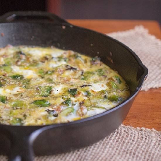 Brussels Sprouts Frittata