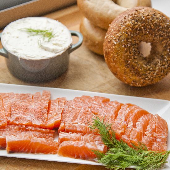 Homemade Gravlax