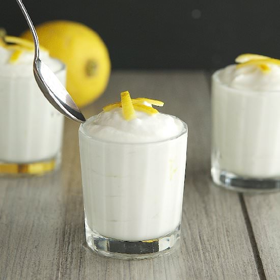 Coconut Lemon Mousse