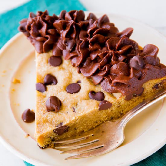 Chocolate Chip Cookie Cake