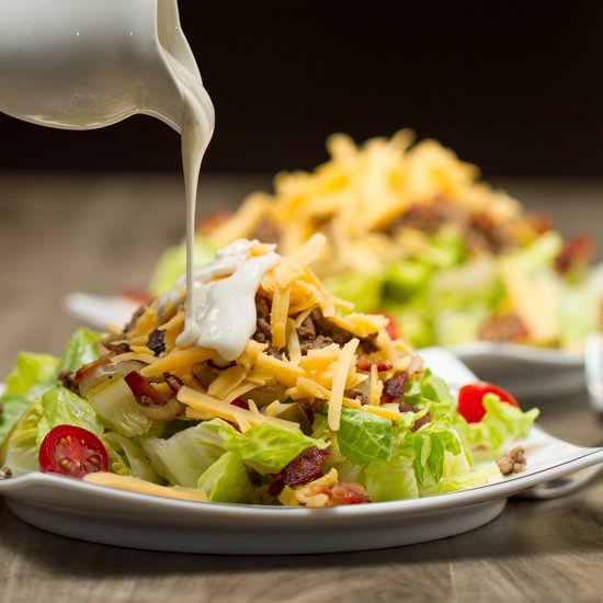 Bacon Cheeseburger Salad